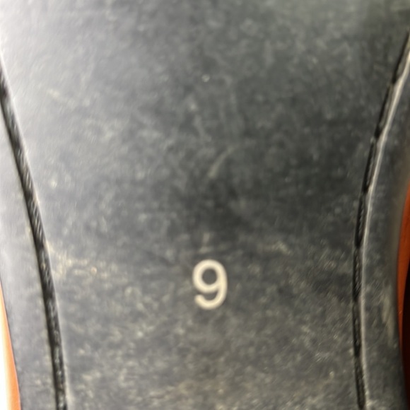 Men's Steve Madden Javin Tan Leather Oxford Shoes - Picture 8 of 9